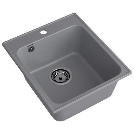 Кухонная мойка GranFest QUARZ 17, темно-серый, артикул 17 темно-серый