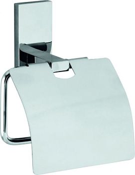 Sanibano Agatha, бумагодержатель с крышкой, цвет хром