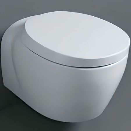 Simas Bohemien Cидение для унитаза, цвет белый/шарниры хром (микролифт), артикул BO002bi/cr