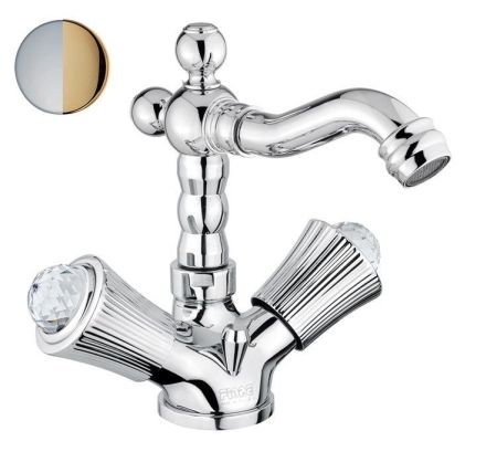 Смеситель для биде Fiore VENERE SKY (SWAROVSKI®) 13ZZ0635, хром/золото, артикул 13ZZ0635