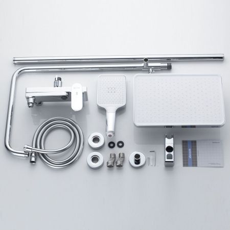 Душевая система Shevanik S4536, хром