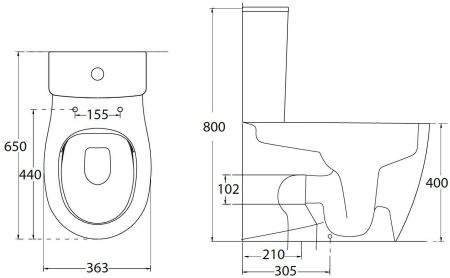 Сливной бачок Allen Brau Fantasy 4.11010.20 белый глянец, артикул 4.11010.20