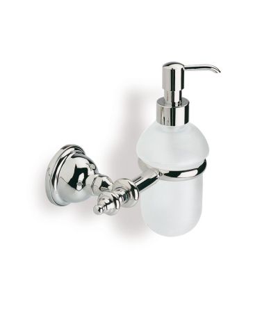 Stil Haus Elite, настенный стеклянный дозатор, цвет хром, артикул EL30(08)