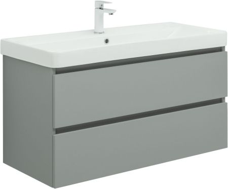 Тумба под раковину Aquanet Вега 2.0 100 мисти грин, артикул 00337957