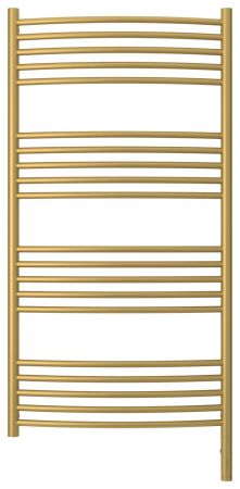 Полотенцесушитель электрический "БОГЕМА 3.0" 1200х600 / МЭМ правый (Матовое золото), артикул 032-5803-1260