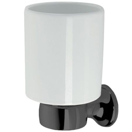 Стакан для зубных щеток Webert Opera OA500301560 Черный Белый, артикул OA500301560