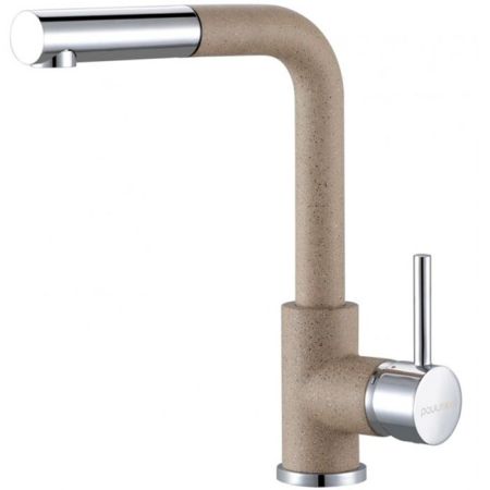 Смеситель для кухни Paulmark Kassel Ka214311-302 Песочный Хром, артикул Ka214311-302