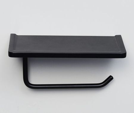 Держатель туалетной бумаги WasserKRAFT Abens K-1525 Черный глянцевый, артикул K-1525