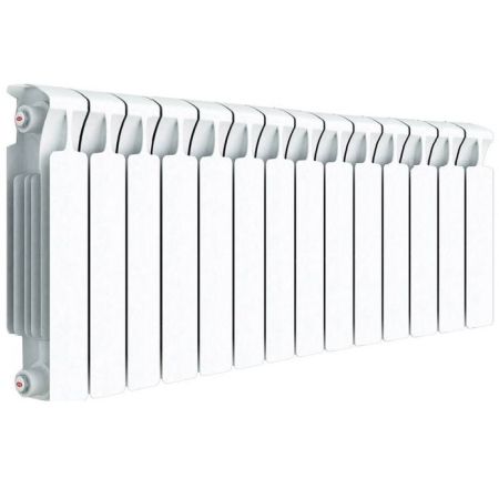 Биметаллический радиатор Rifar Monolit 350 14 секций с боковым подключением