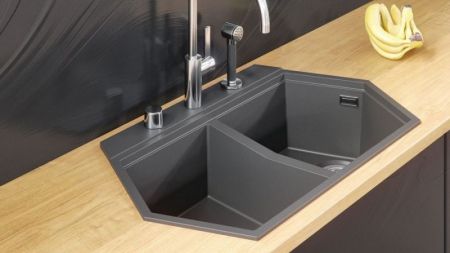 Кухонная мойка KitKraken Gulf White 85 Белая, артикул K-850.2B.9010