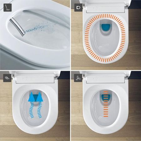 Комплект переходников, Duravit, SensoWash, артикул 1007290000